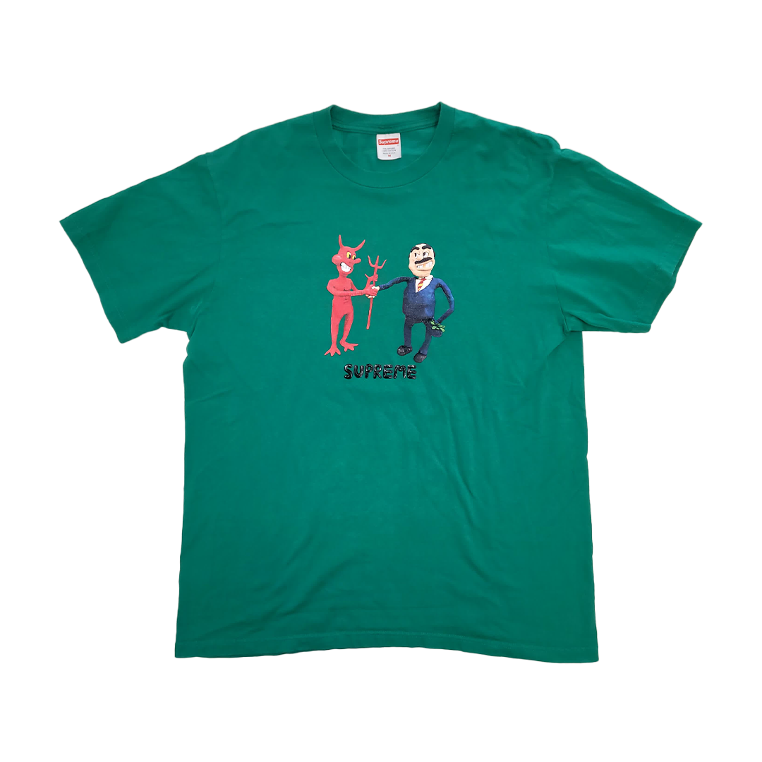 Supreme Business Green Tee (M)