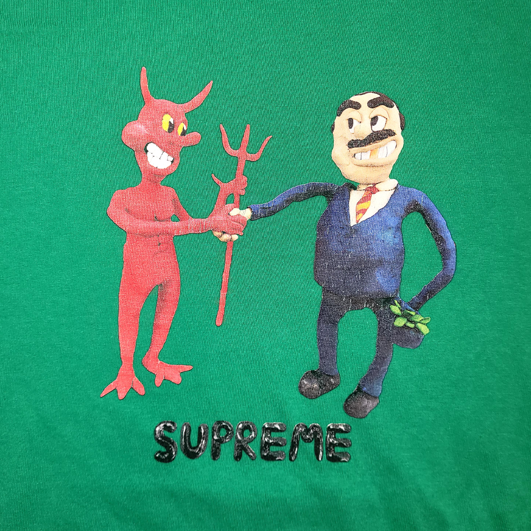 Supreme Business Green Tee (M)