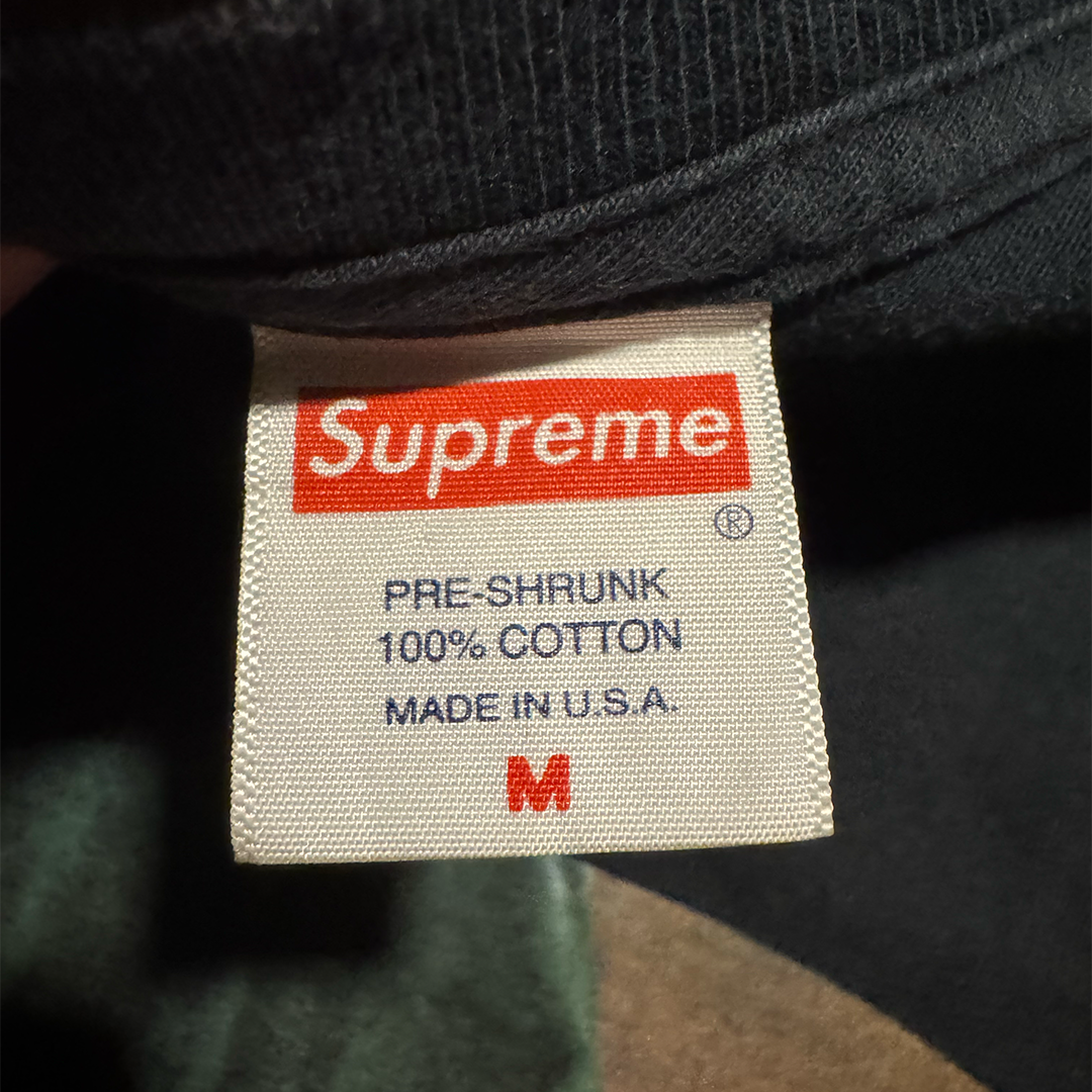Supreme Leda and the Black Swan Black Tee (M)
