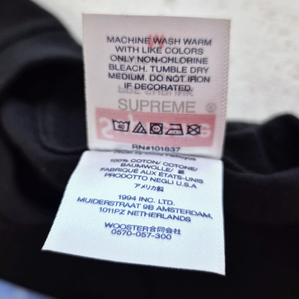 Supreme Trash Black Tee (M)