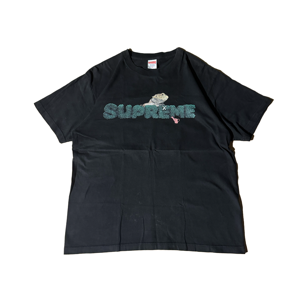 Supreme Lizard Black Tee (M)