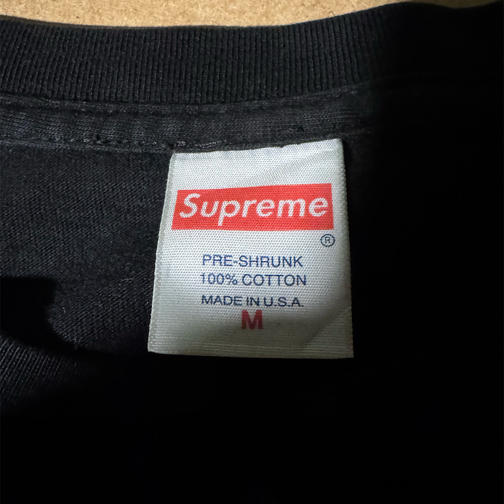 Supreme Lizard Black Tee (M)