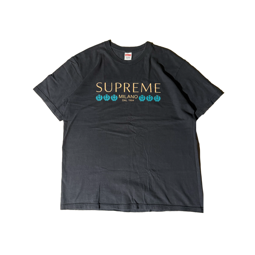Supreme Milano Black Tee (L) – SUPERMARKETT