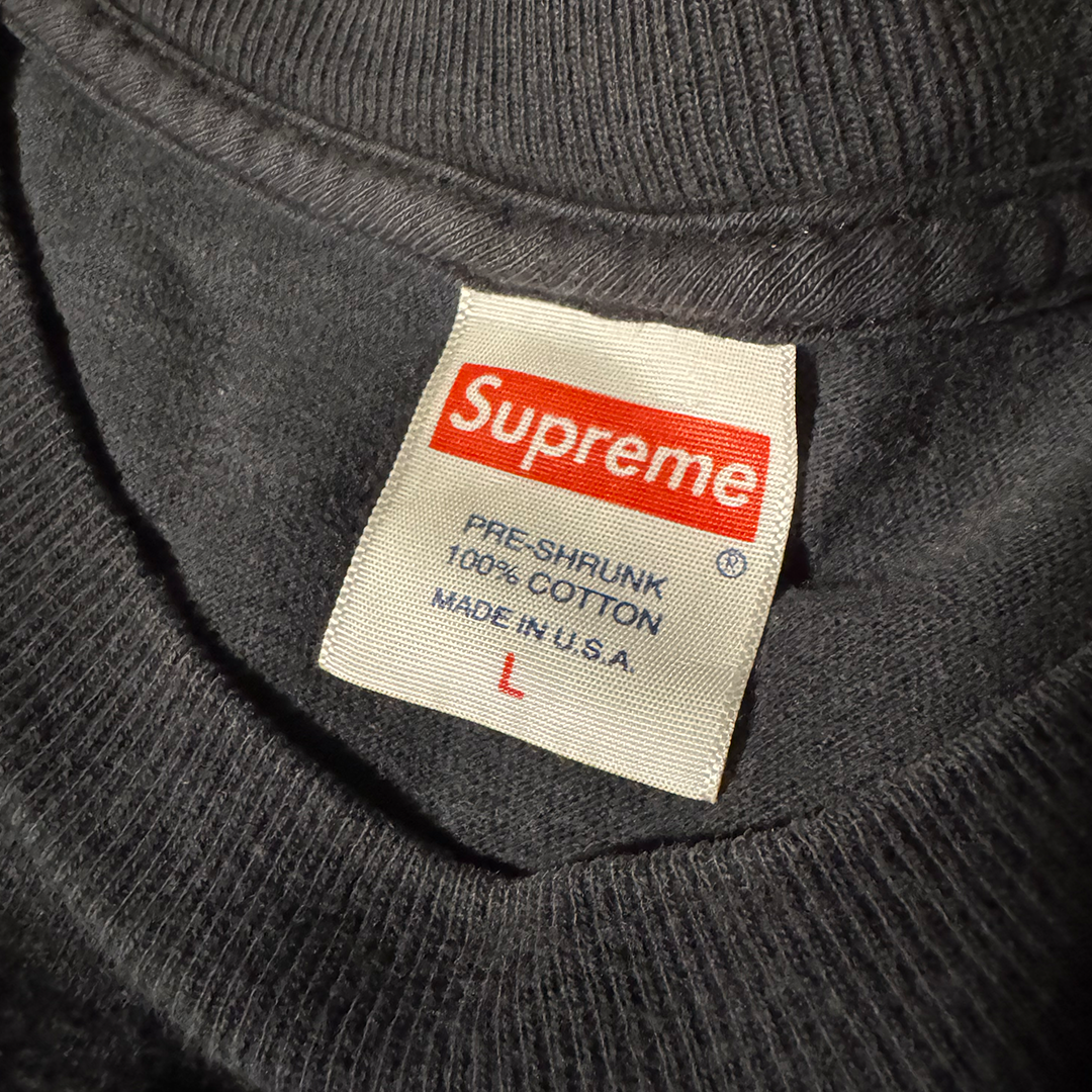 Supreme Milano Black Tee (L)