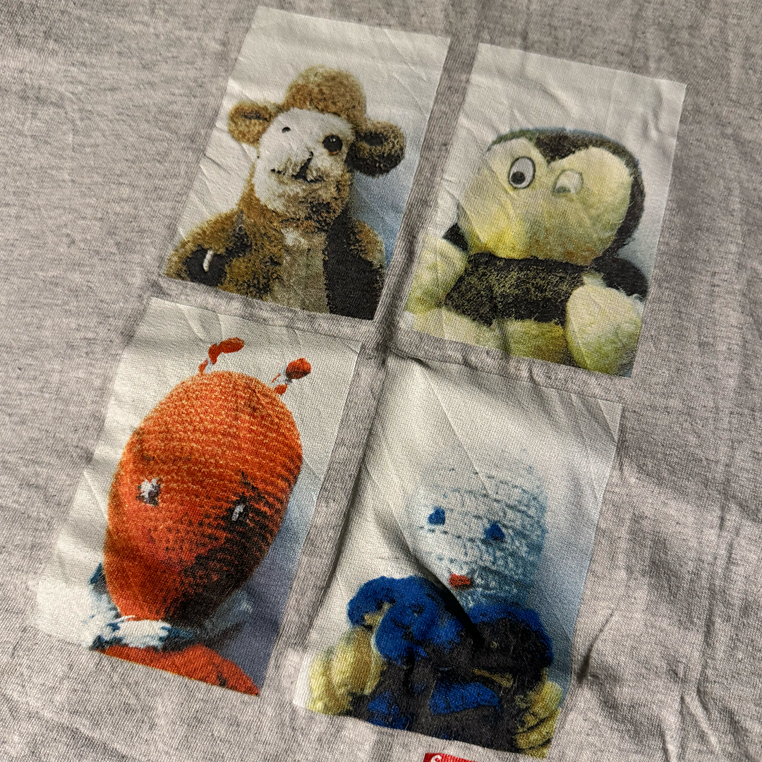 Supreme x Mike Kelley AhhYouth! Grey Tee (M)