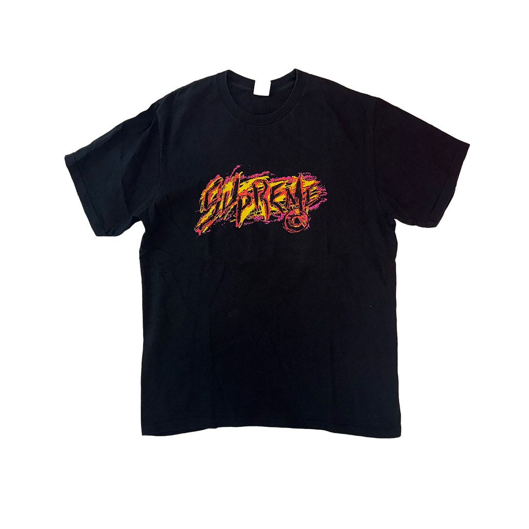 Supreme Scratch Black Tee (L)