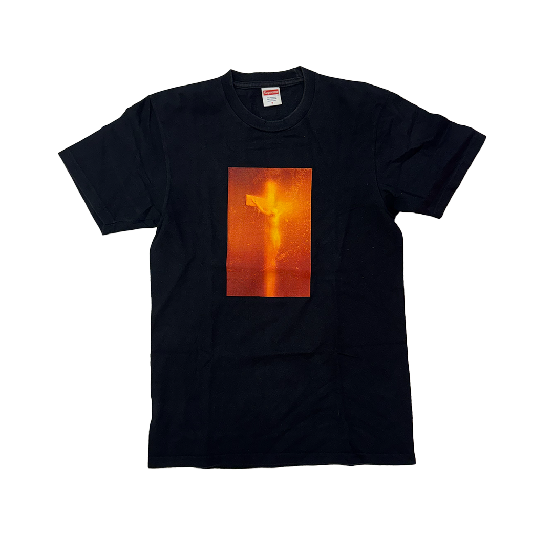 Supreme x Andres Serrano Piss Chriss Black Tee (S)