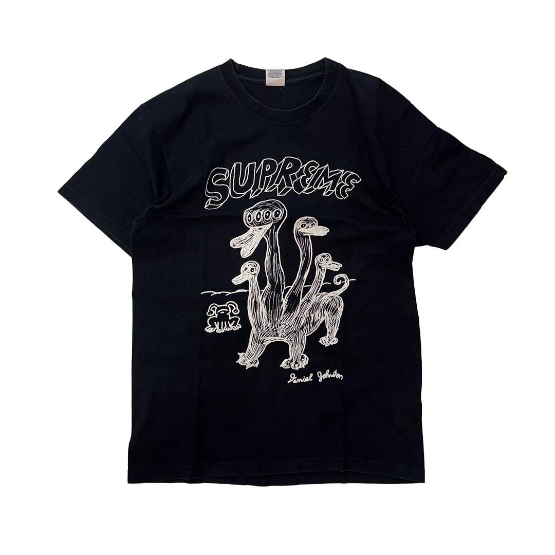 Supreme x Daniel Johnston Duck Black Tee (L)
