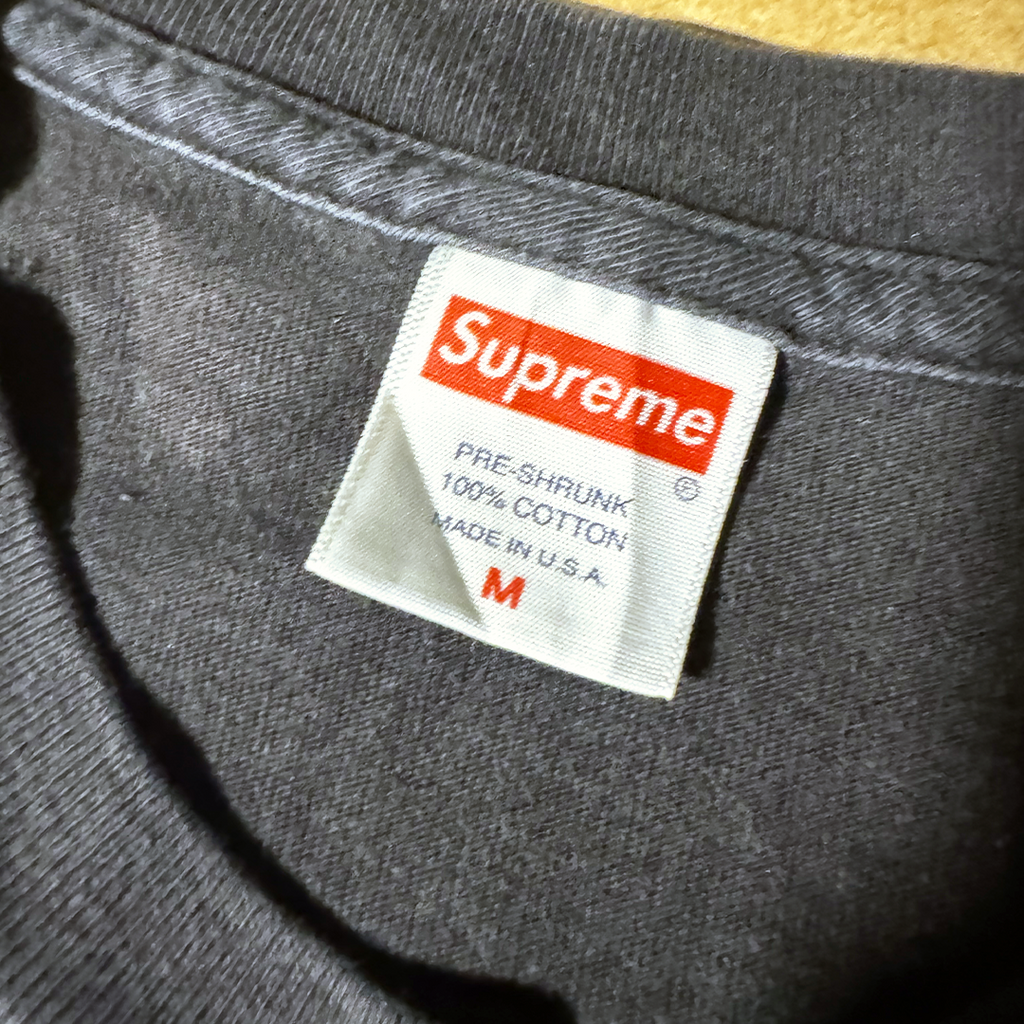 Supreme x Buju Banton Black Tee (M)