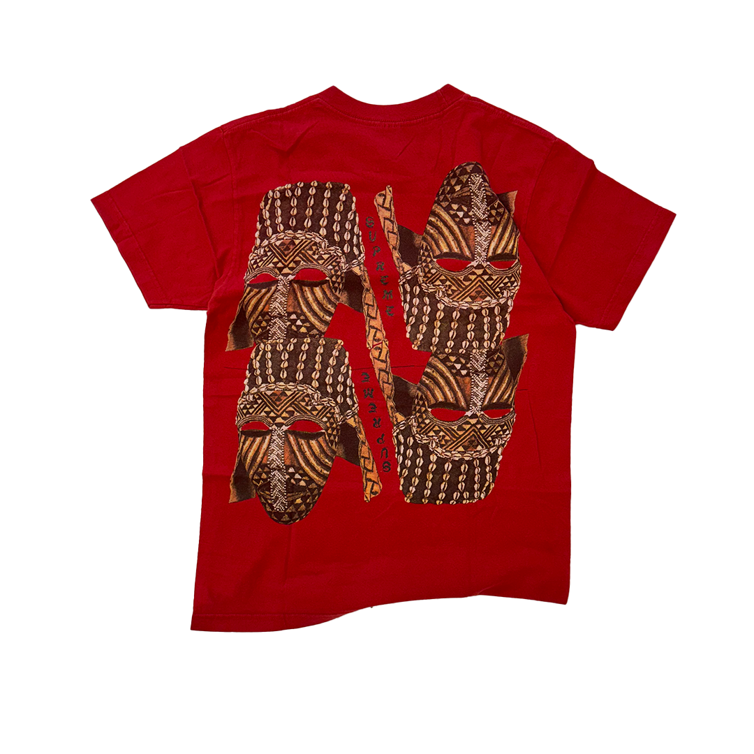 Supreme 2014 Masks Red Tee (M)