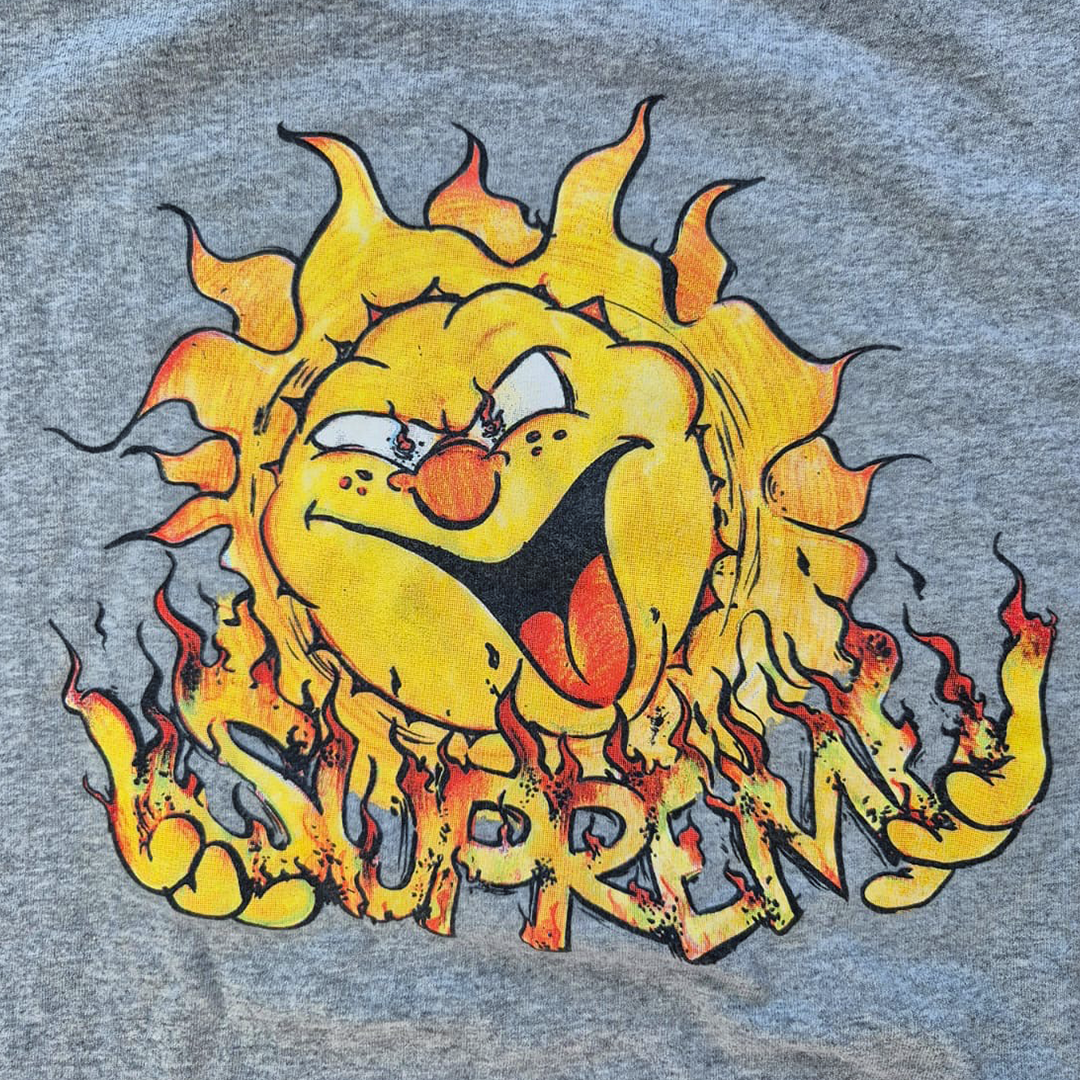 Supreme Sun Grey Tee (M)