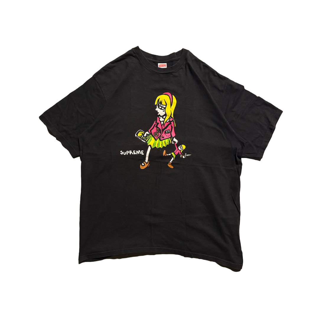 Supreme Suzie Switchblade Black Tee (XL)