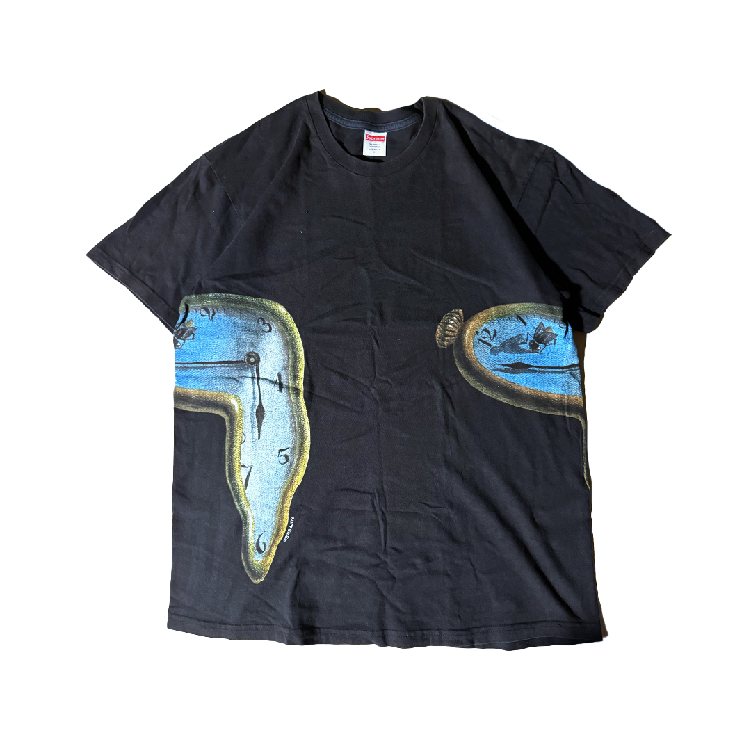Supreme The Persistence of Memory Black Tee (L)