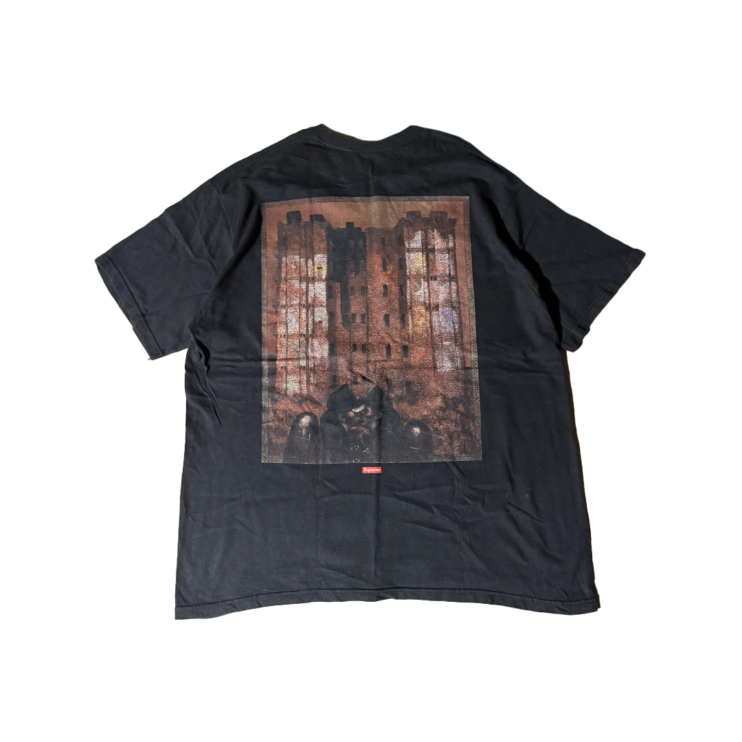 Supreme x Martin Wong Big Heat Black Tee (XL)
