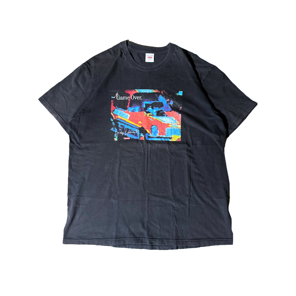 Supreme x Yohji Yamamoto Game Over Black Tee (L) – SUPERMARKETT Supreme x Yohji Yamamoto Game Over Black Tee (L) – SUPERMARKETT