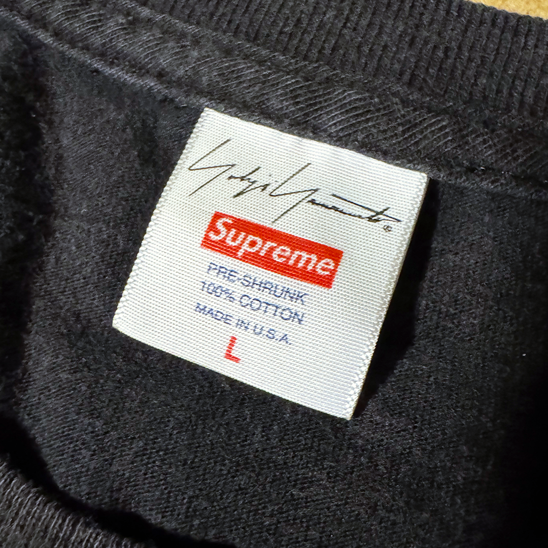 Supreme x Yohji Yamamoto Game Over Black Tee (L)