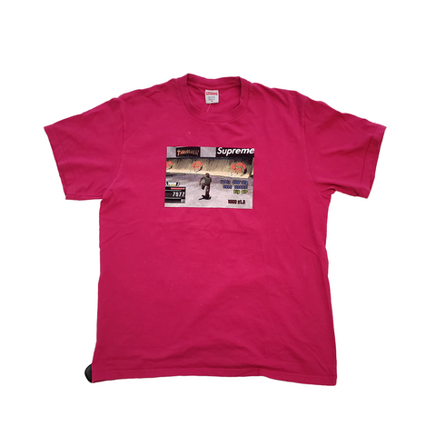 Supreme x Thrasher Game Pink Tee (M)