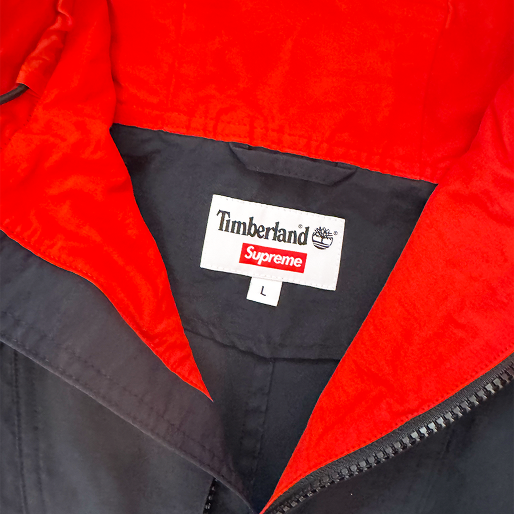 Supreme x Timberland Reflective Black Jacket (L)