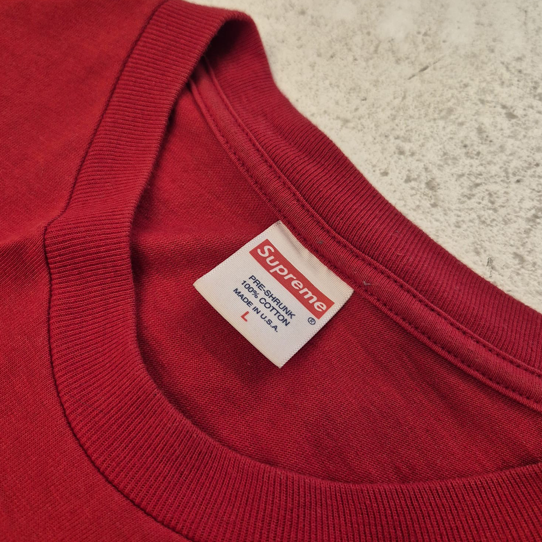 Supreme Tonal Box Logo Red Tee (L)