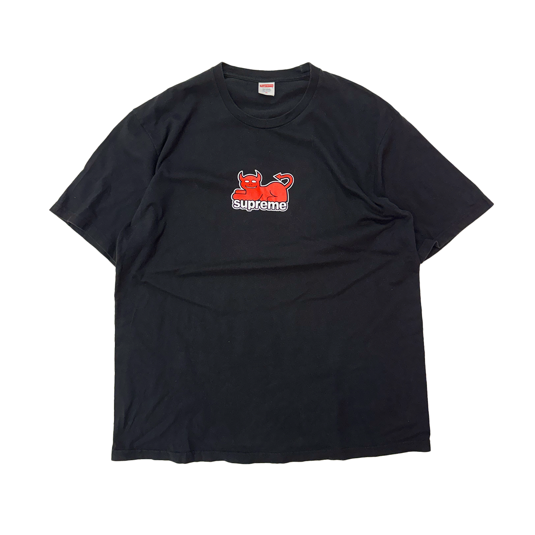 Supreme x Toy Machine Devil Cat Black Tee (XL)