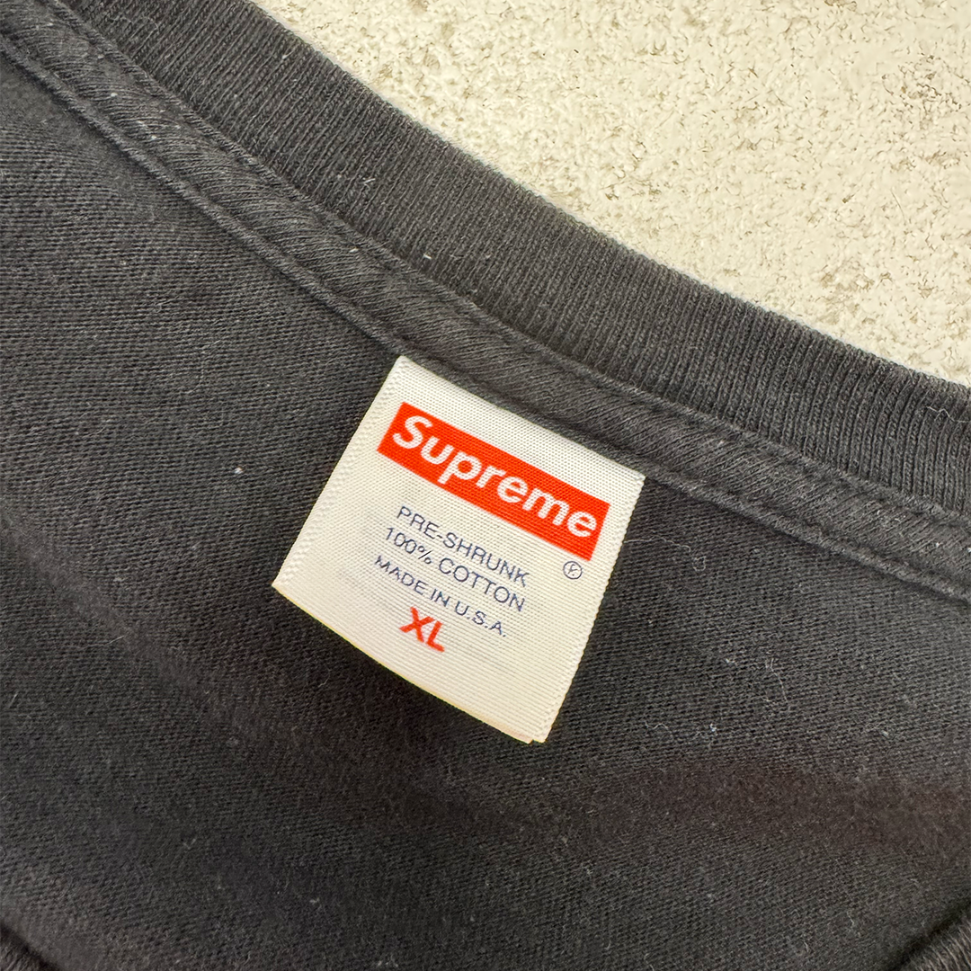 Supreme x Toy Machine Devil Cat Black Tee (XL)