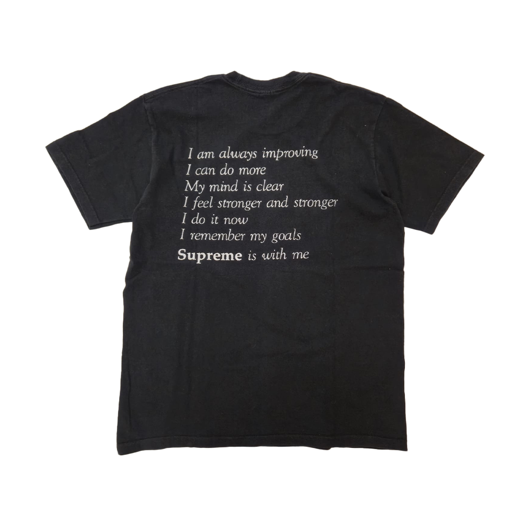 Supreme Stay Positive Black Tee (M)