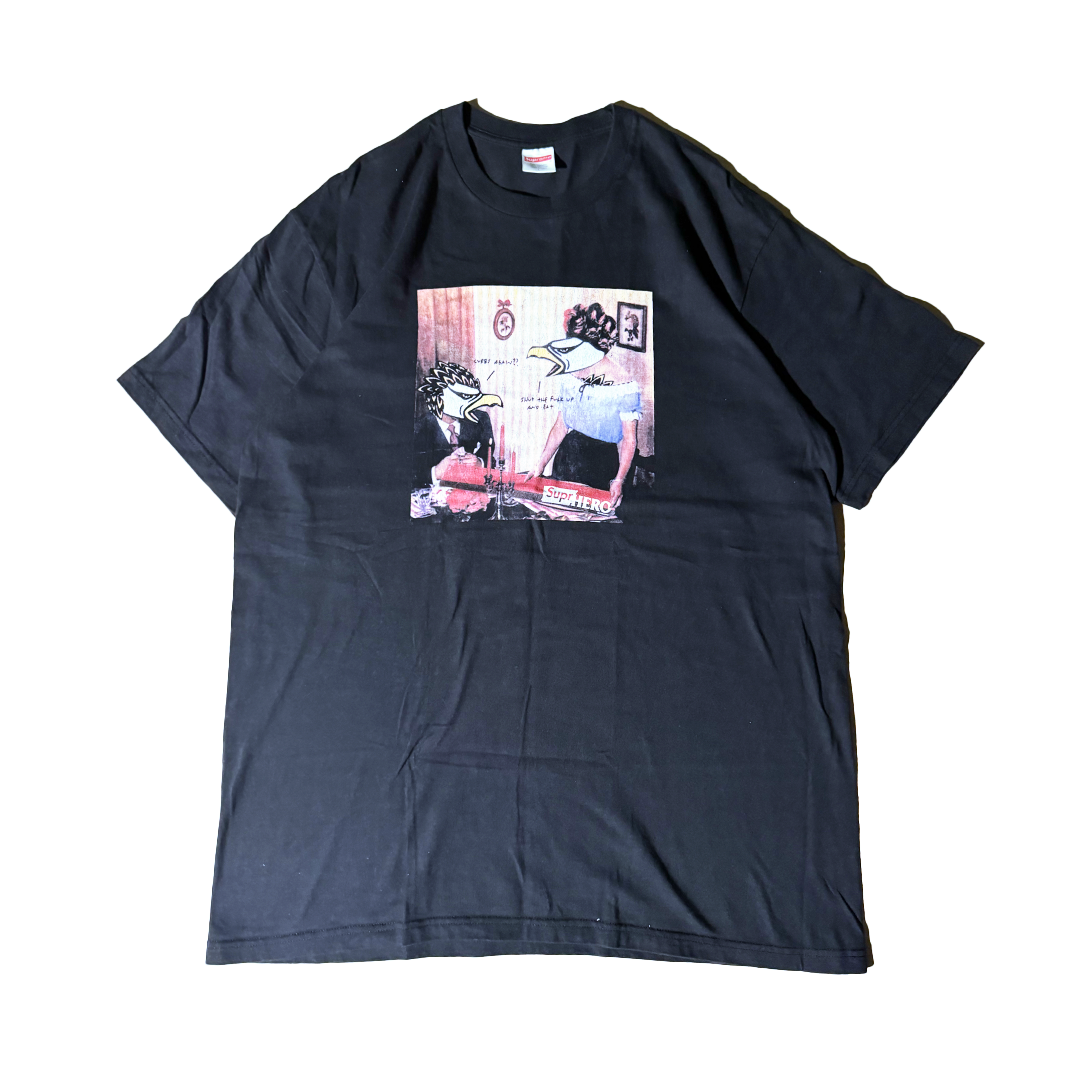 Supreme x Antihero Curbs Black Tee (L)
