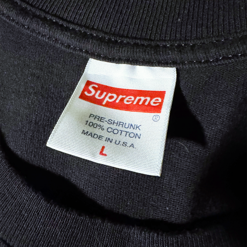 Supreme x Antihero Curbs Black Tee (L)