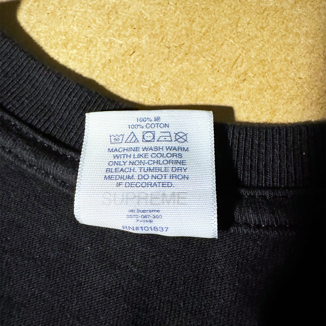 Supreme x Antihero Curbs Black Tee (L)