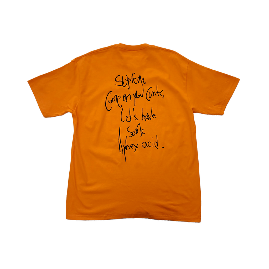 Supreme Aphex Twin Orange Tee (XL)