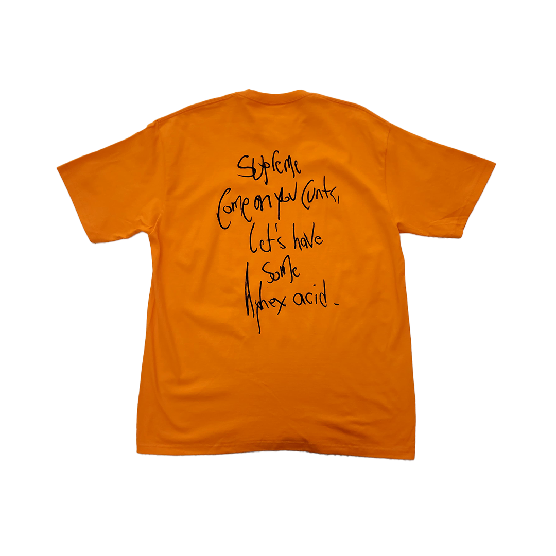 Supreme Aphex Twin Orange Tee (XL)