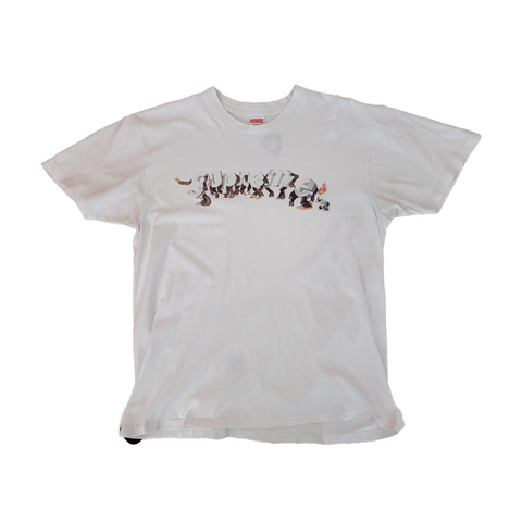 Supreme Apes White Tee (L)