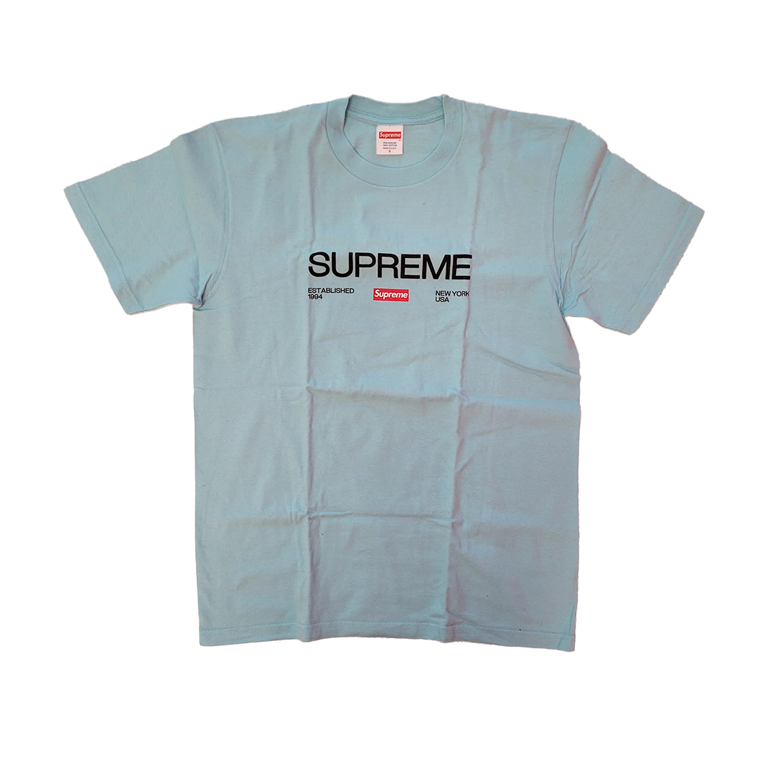 Supreme Established Blue Tee (S)