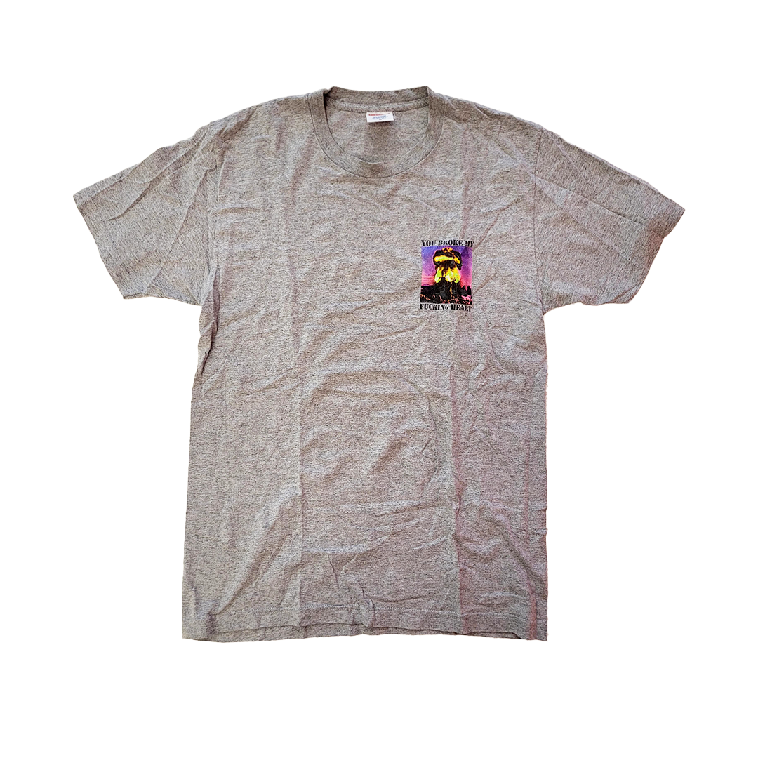Supreme Broke My Heart Grey Tee (M)