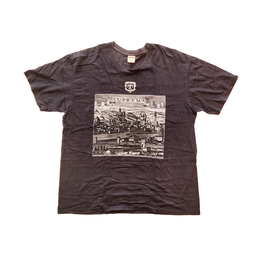 Supreme Fiorenza Black Tee (XL)