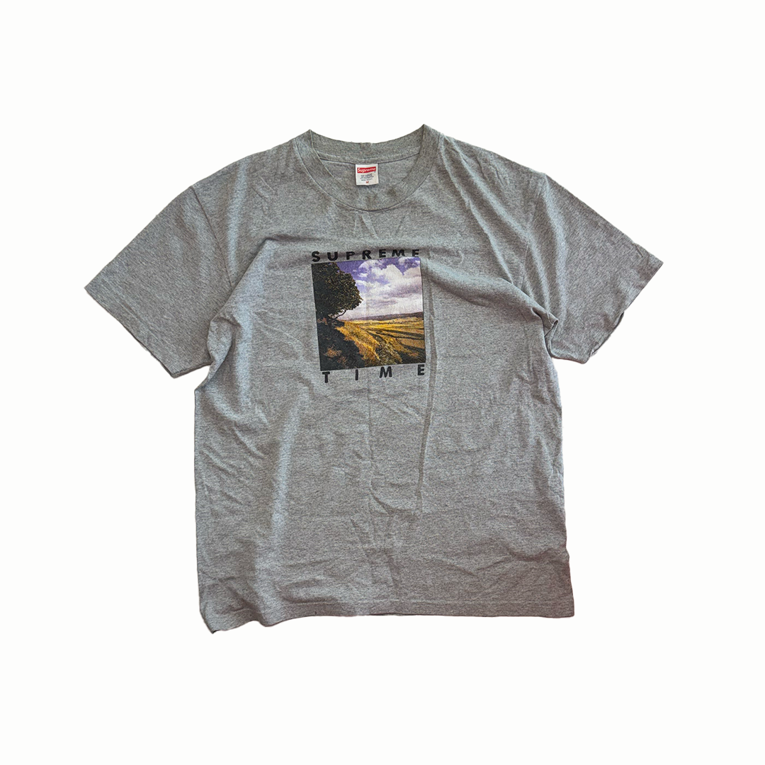 Supreme Time Grey Tee (M)