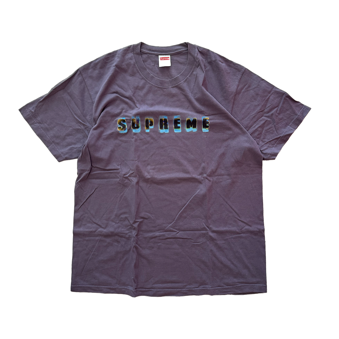Supreme Stencil Violet Tee (L)