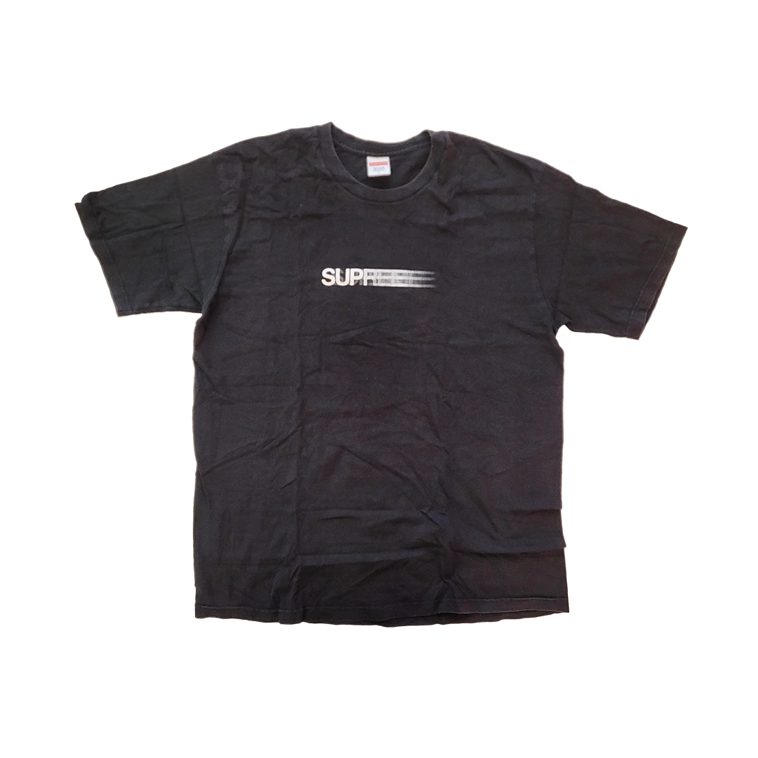 Supreme Motion Box Logo Black Tee (L)