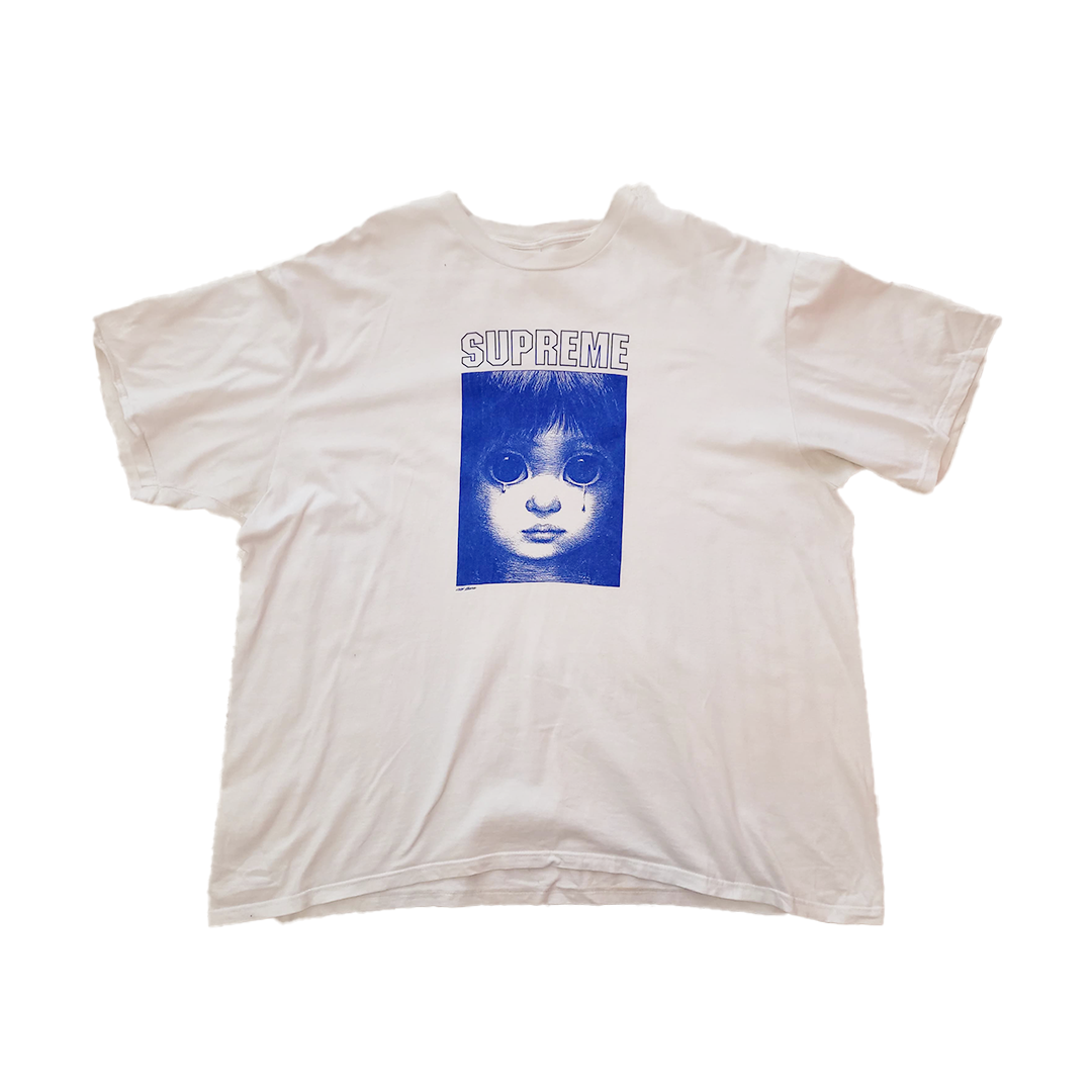 Supreme Margaret Keane Teardrop White Tee (XXL)