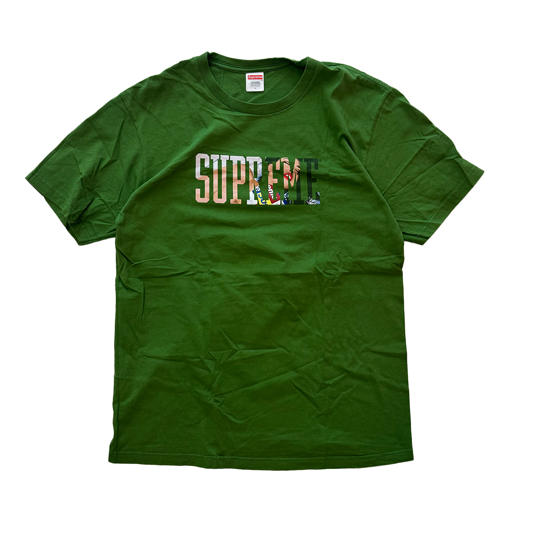 Supreme Tera Patrick Collegiate Green Tee (L)