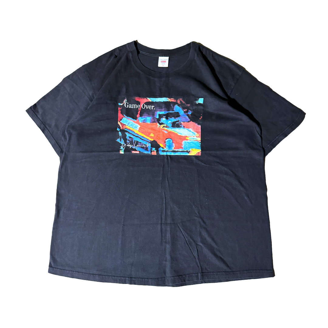 Supreme x Yohji Yamamoto Game Over Black Tee (XL)