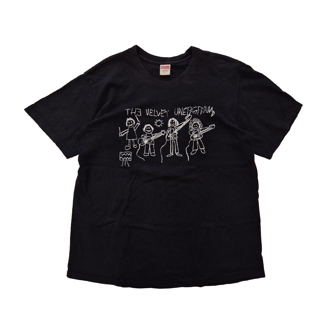 Supreme x The Velvet Underground Black Tee (L)