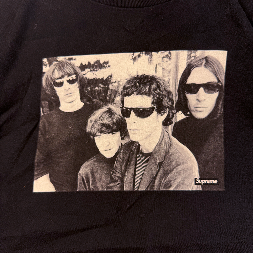 Supreme xVelvet Underground Photo Black Tee (S)