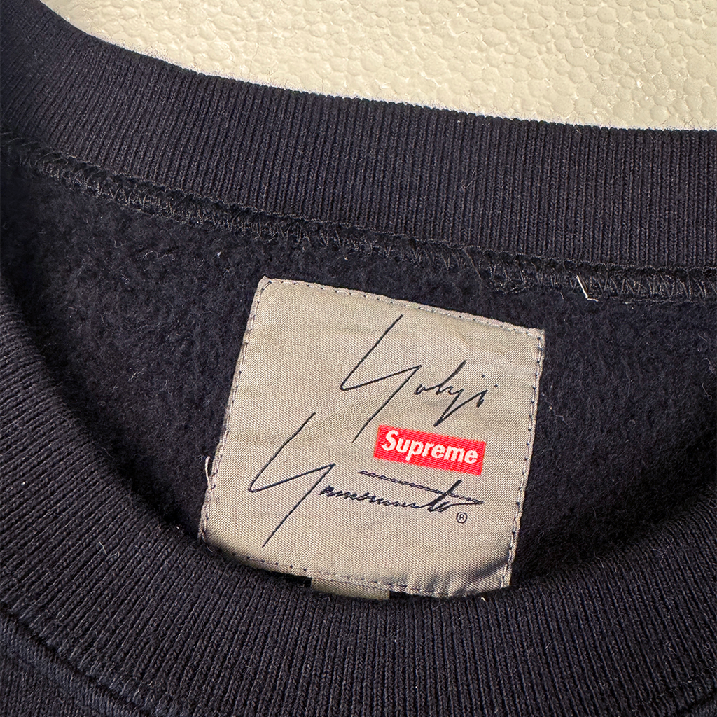 Supreme x Yohji Yamamoto Black Sweater (L)