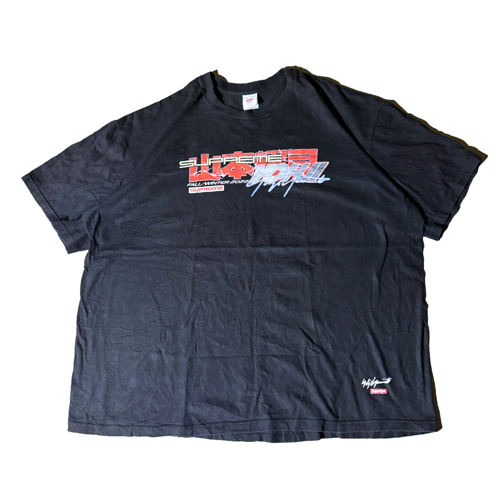 Supreme x Yohji Yamamoto Tekken Black Tee (XXL)