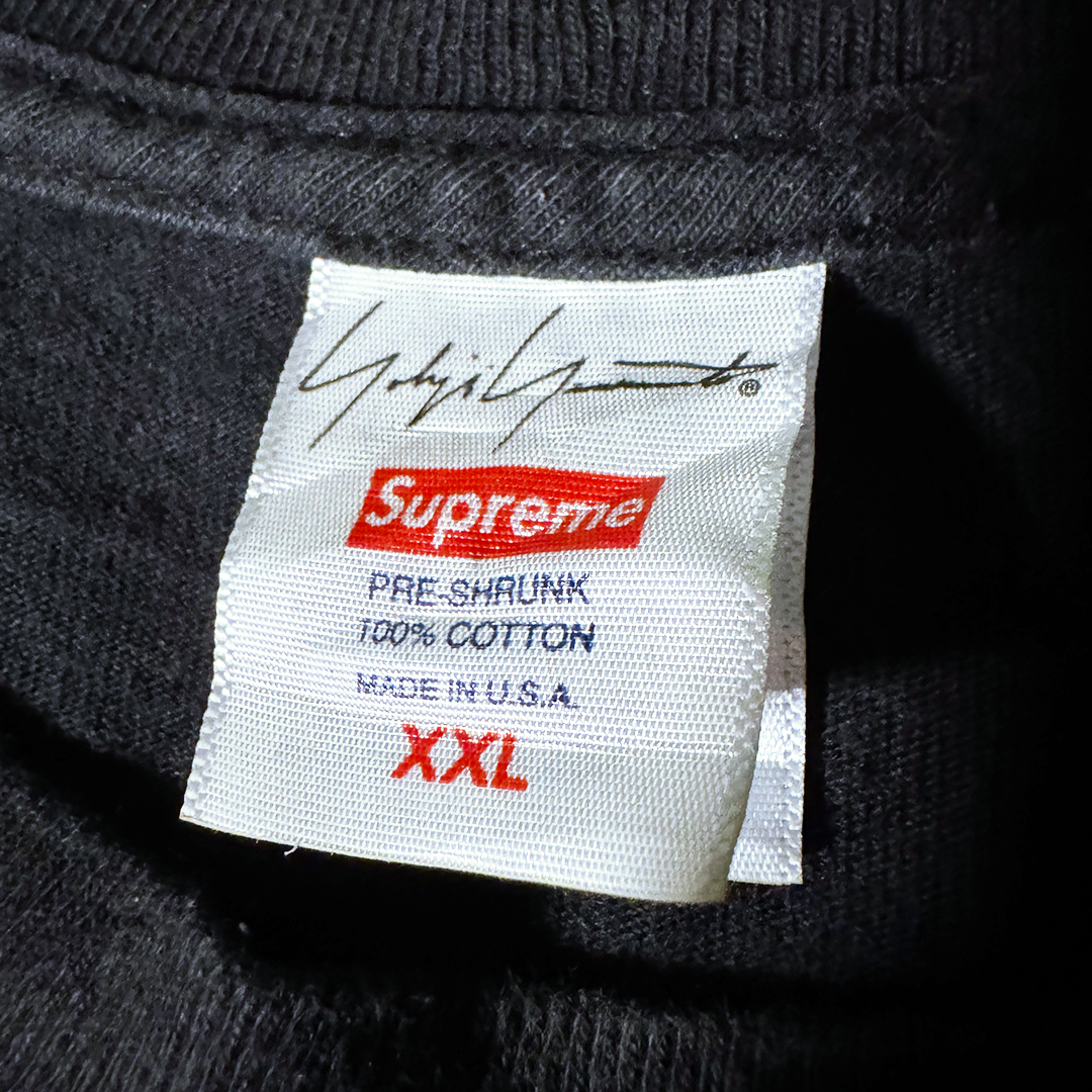 Supreme x Yohji Yamamoto Tekken Black Tee (XXL)