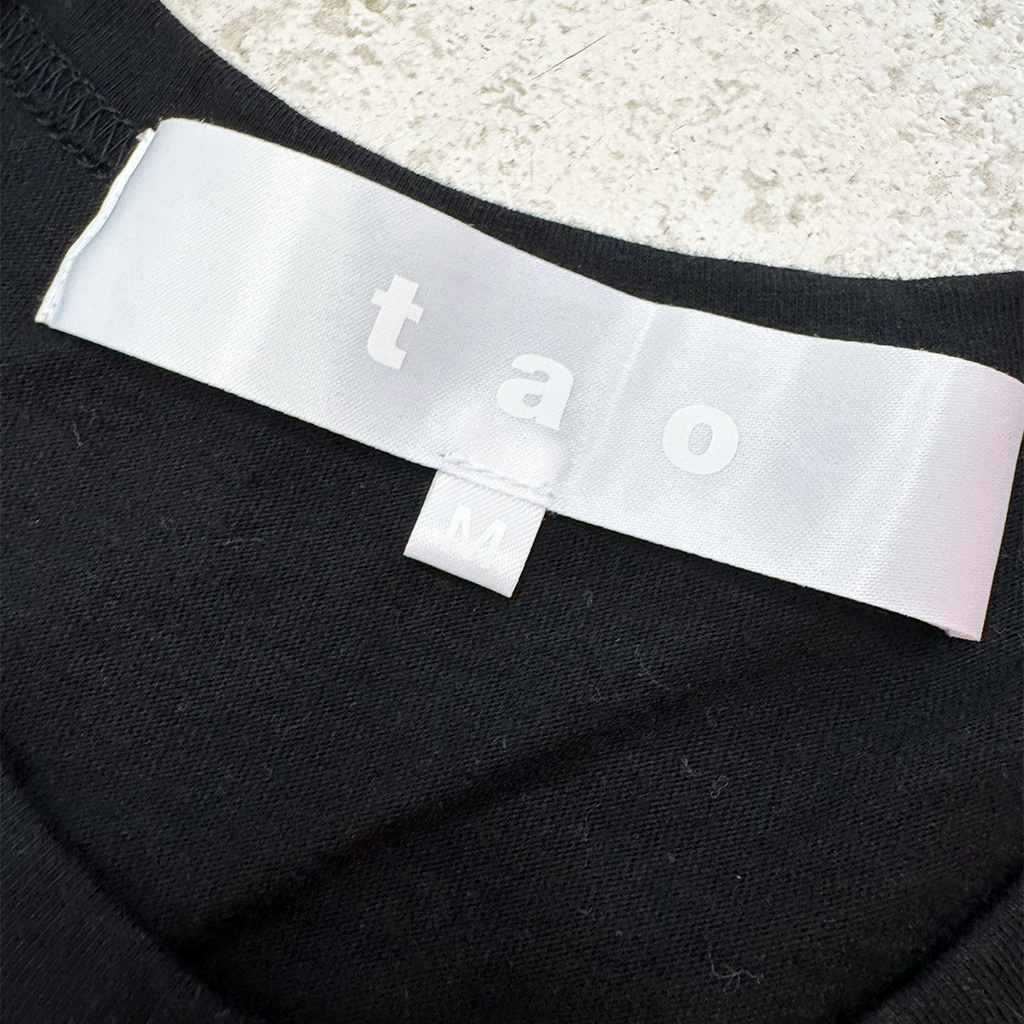 Tao CDG Metallic Star Black Tee (M)