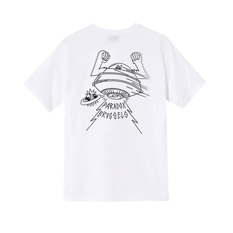 tee ufo white