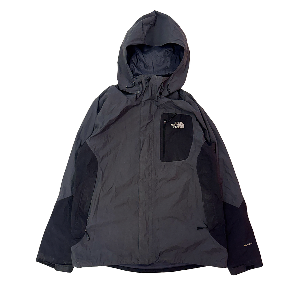 TNF Hyvent Removable Hood Grey Jacket (L)