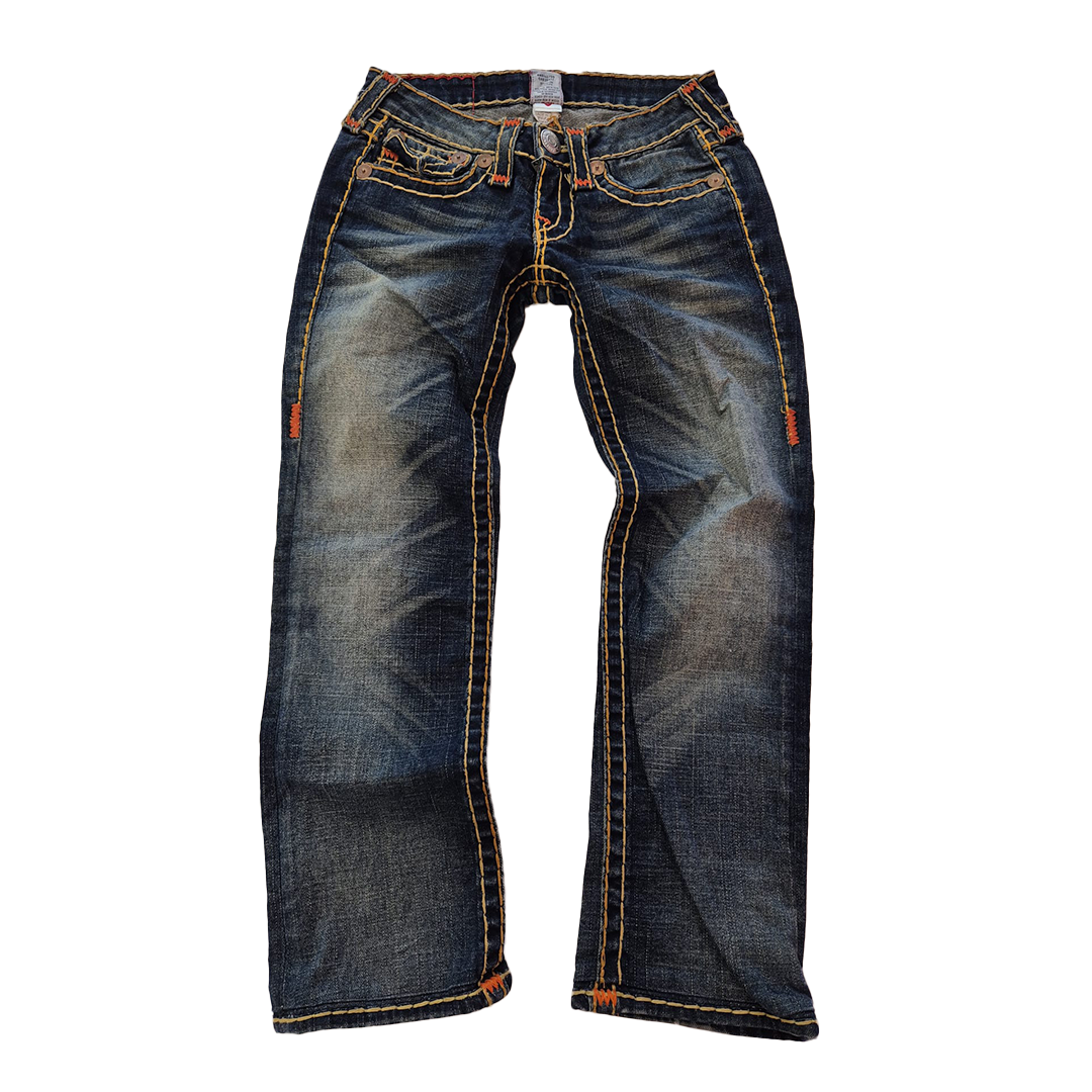 True Religion Billy Big Orange Stitch Pants (25)